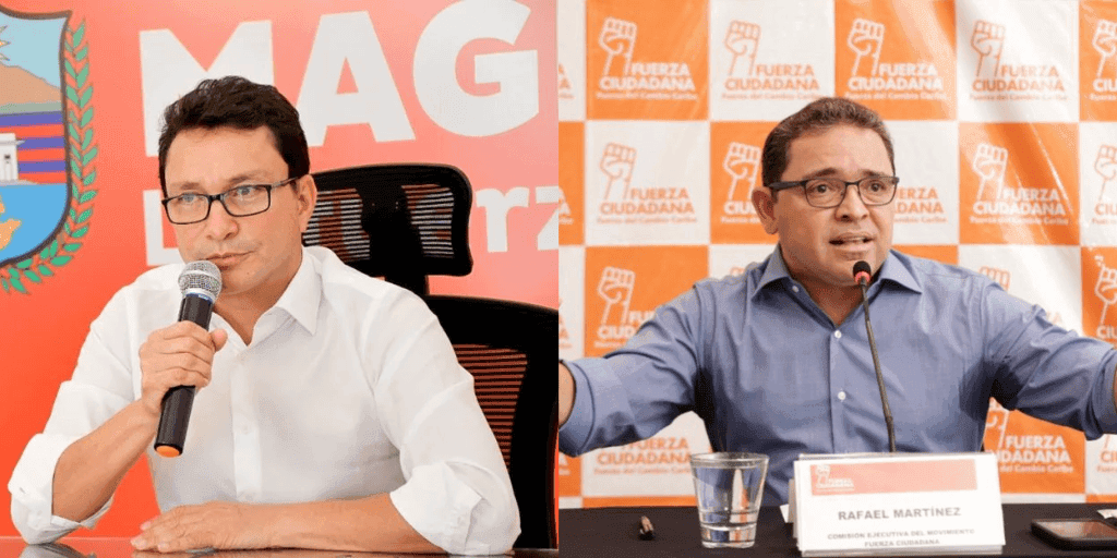 Candidato a la presidencia Carlos Caicedo e integrante de Fuerza Ciudadana vuelven a estigmatizar e intimidar a la prensa